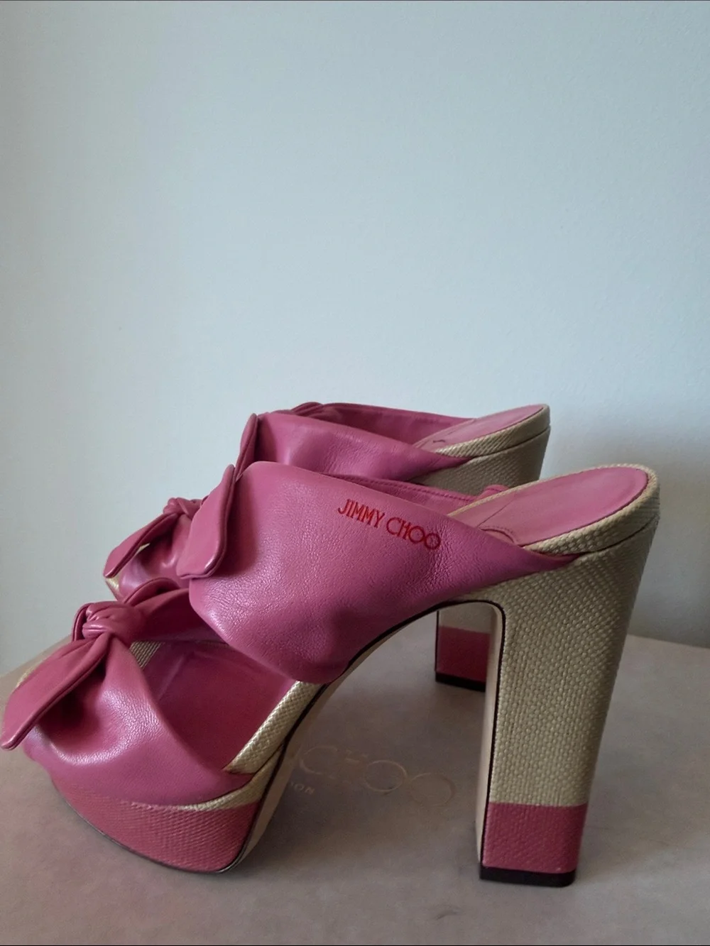 Jimmy Choo bold pink